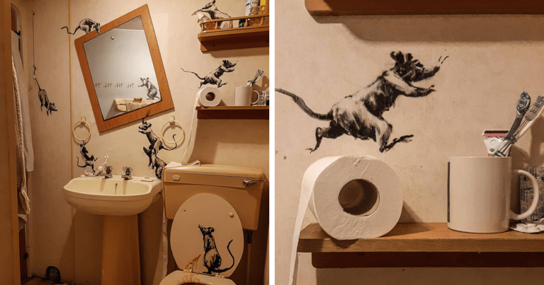 Banksy: working from home